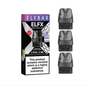 ELFBAR Elfx 2ml POD 0.6 Ohn 3Pcs